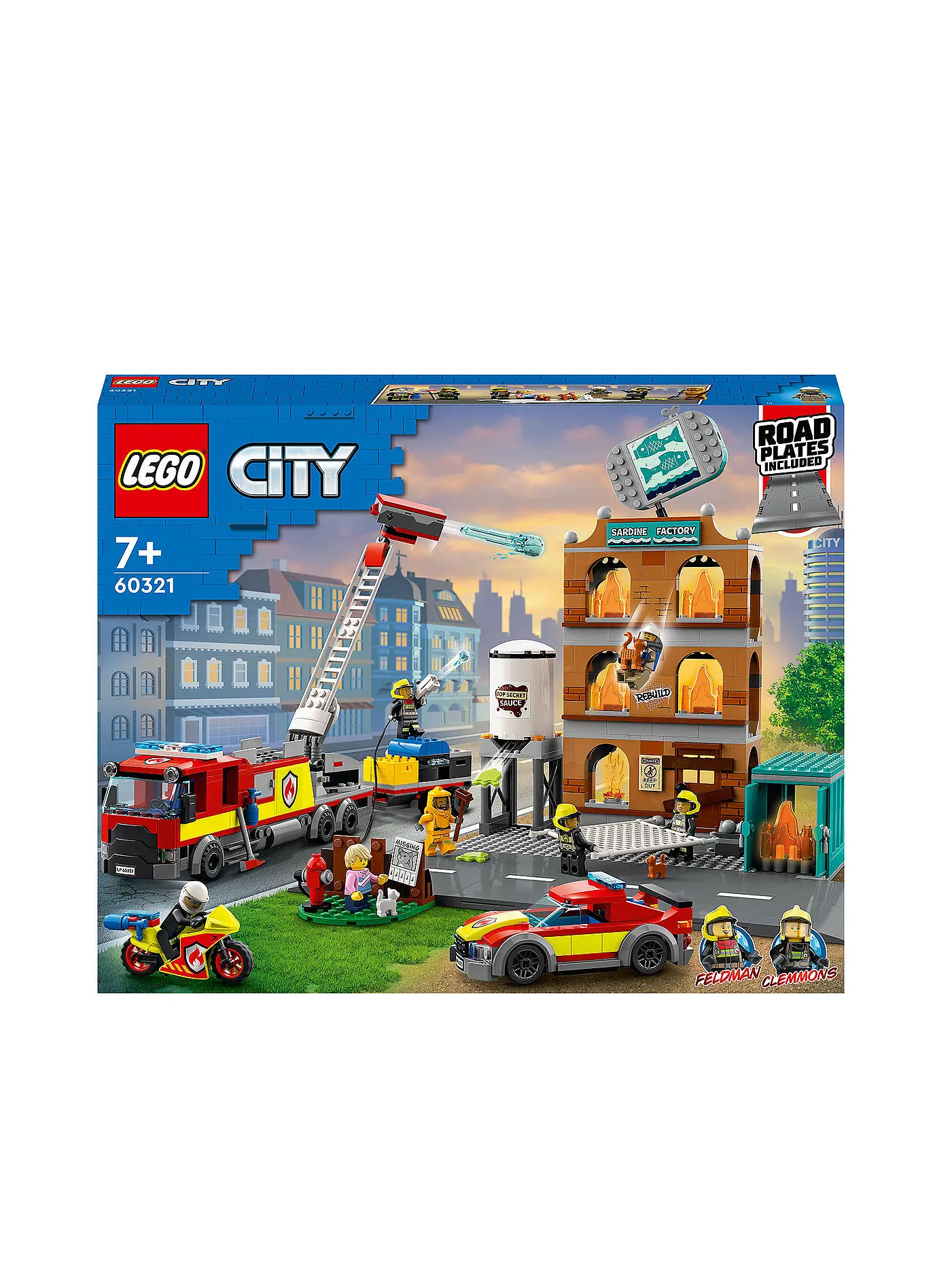 LEGO | City - Feuerwehreinsatz mit Löschtruppe 60321 | 